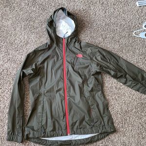 north face rain jacket